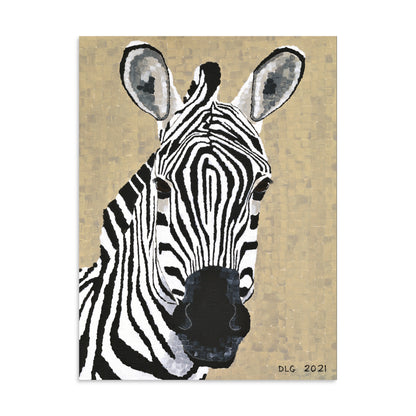 Zebra | Art Print Dorrin Gingerich Art