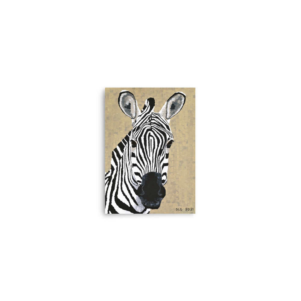 Zebra | Art Print Dorrin Gingerich Art