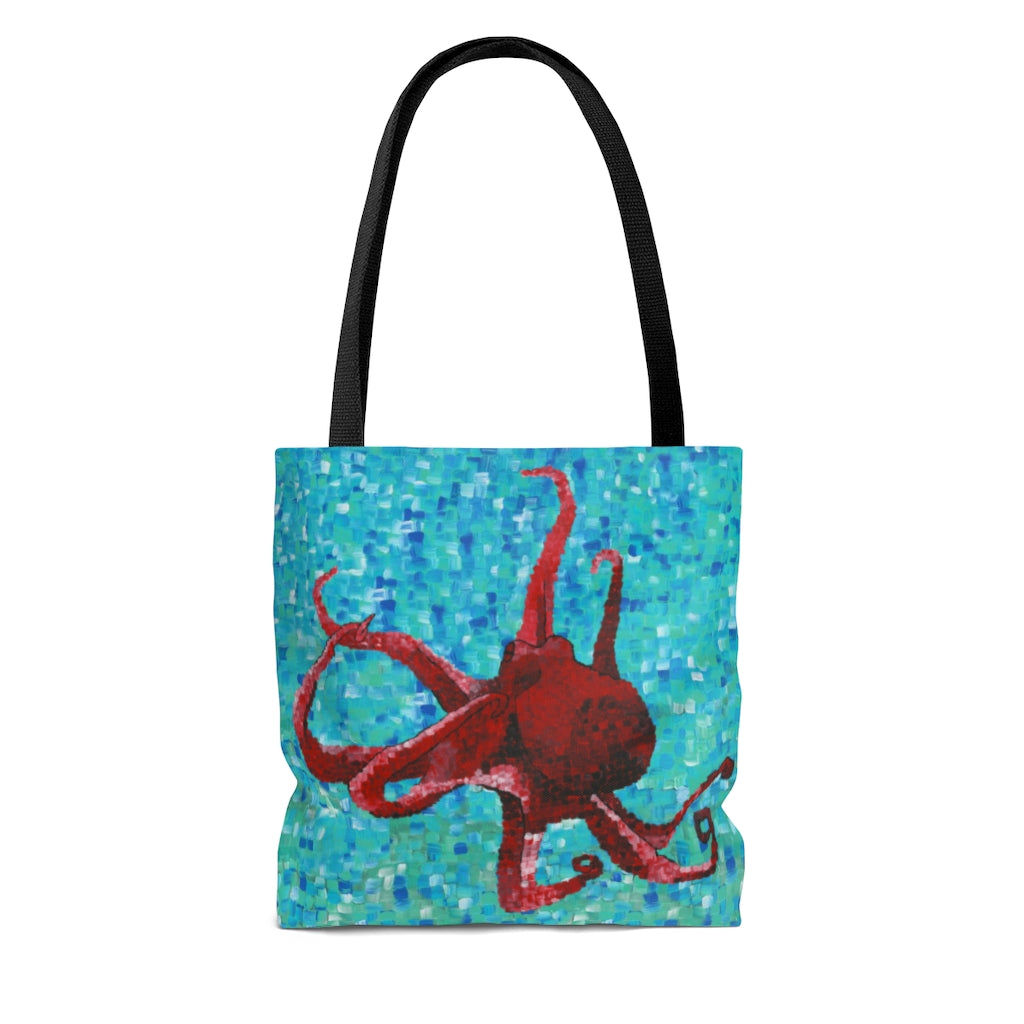 Octopus 1 Tote Bag Dorrin Gingerich Art
