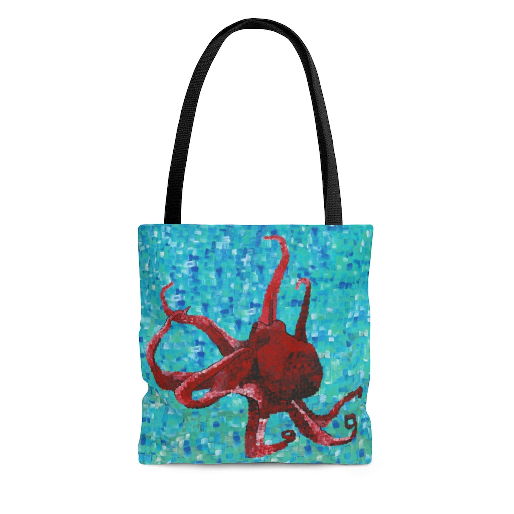 Octopus 1 Tote Bag Dorrin Gingerich Art