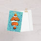 Clownfish 1 Greeting Cards Dorrin Gingerich Art