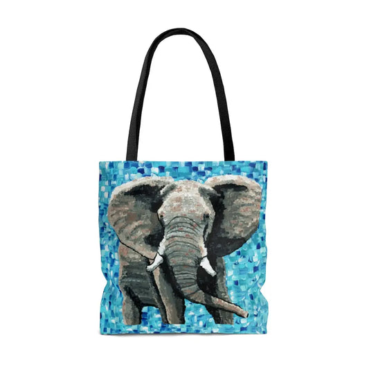 Elephant 1 Tote Bag Dorrin Gingerich Art