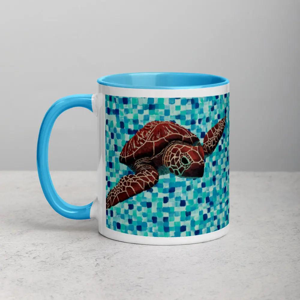 Sea Turtle 1 Mug Dorrin Gingerich Art