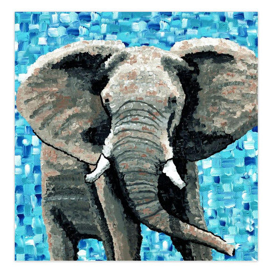 Elephant 1 Greeting Cards Dorrin Gingerich Art